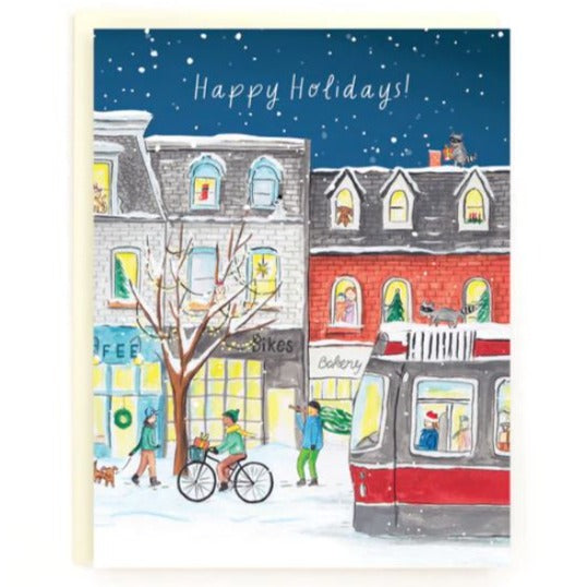 Greeting Card: QUEEN STREET WRAP-AROUND