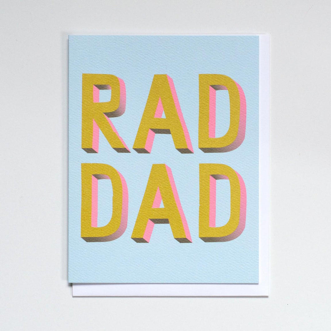 Greeting Card: RAD DAD