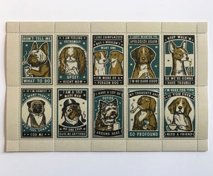 Decorative Stamps: DOG ATTITUDE