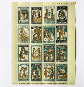 Decorative Stamps: COMPLICATED FRIENDSHIPS