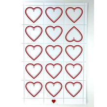 Load image into Gallery viewer, Decorative Stamps: HEARTS
