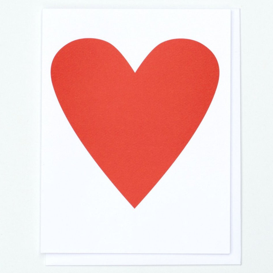 Greeting Card: RED HEART
