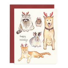 Load image into Gallery viewer, Boxed Greeting Cards: HOLIDAY ANTLERS
