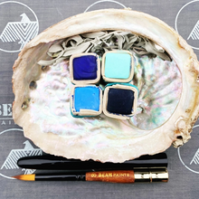 Load image into Gallery viewer, Activity Kit: LITTLE SPIRIT MOON WATERCOLOUR SHELL SET
