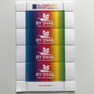 Decorative Stamps: BY SNAIL PAR L'ESCARGOT - PRIDE