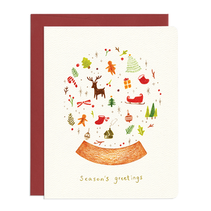 Boxed Greeting Cards: SNOW GLOBE