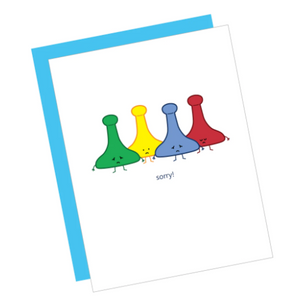 Greeting Card: SORRY BOARDGAME
