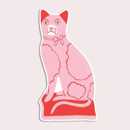 Sticker: STAFFORDSHIRE CAT