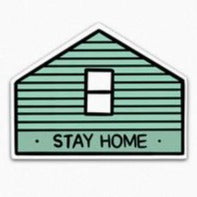 Sticker: STAY HOME