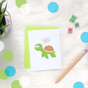 Greeting Card: TURTLEY AWESOME