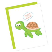 Load image into Gallery viewer, Greeting Card: TURTLEY AWESOME
