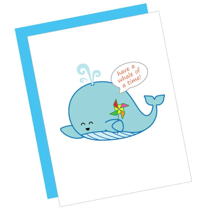 Greeting Card: HAVE A WHALE OF A TIME