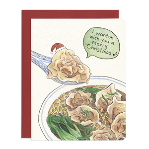 Greeting Card: WONTON CHRISTMAS