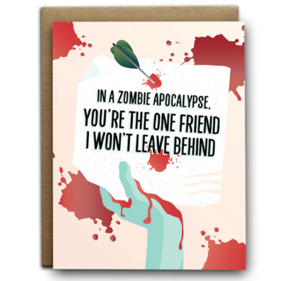 Greeting Card: ZOMBIE APOCALYPSE